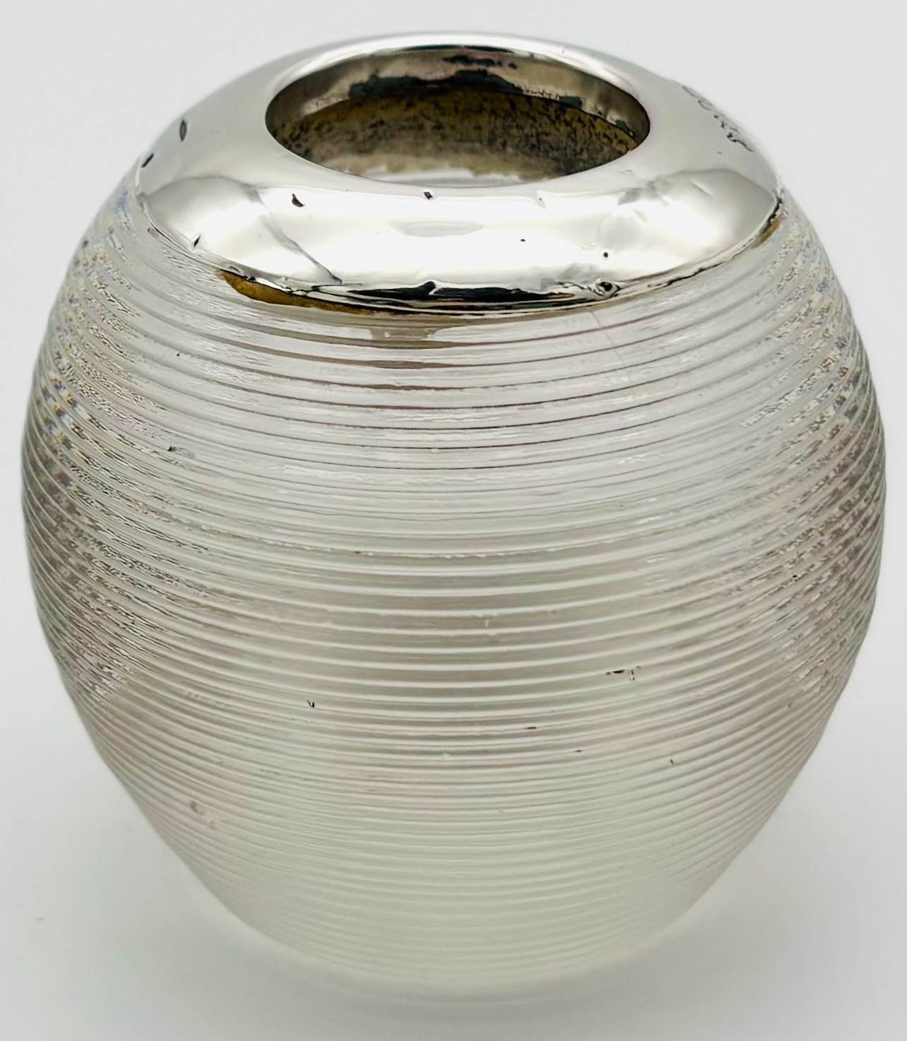 Silver Mounted Barrel Shape Match Striker by Robert Pringle – 1921 – Med Size