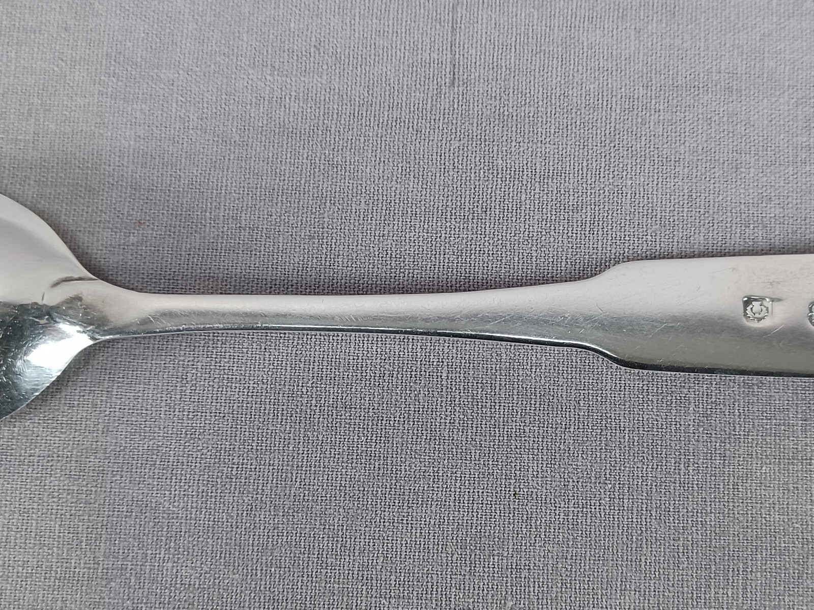 George Fenwick Edinburgh Sterling Silver Spoon Circa 1806-1823