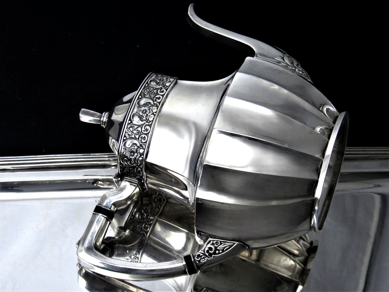 ❤️ CORONATION COMMUNITY TEA POT ART DECO c.1936