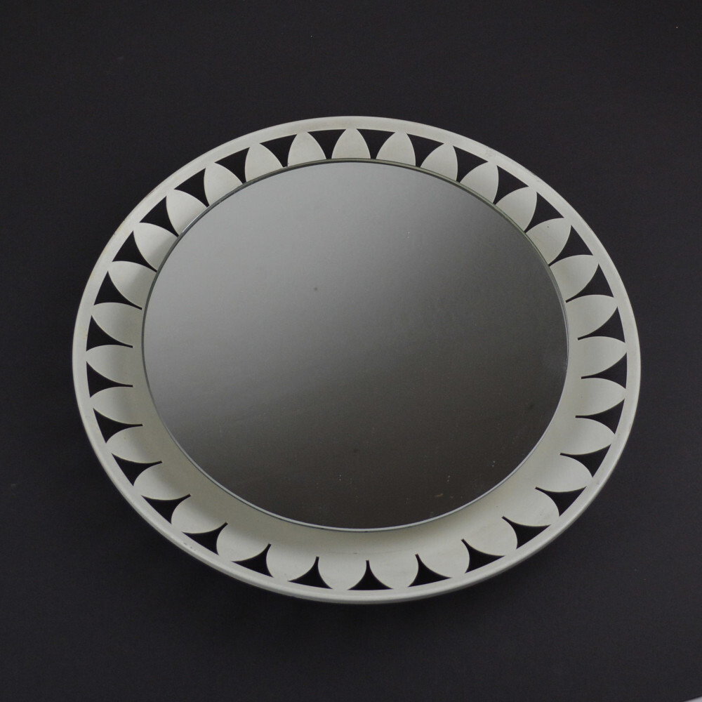 Illuminated Mirror By Ernest Igl For Hillebrand – Vintage – Midcentury