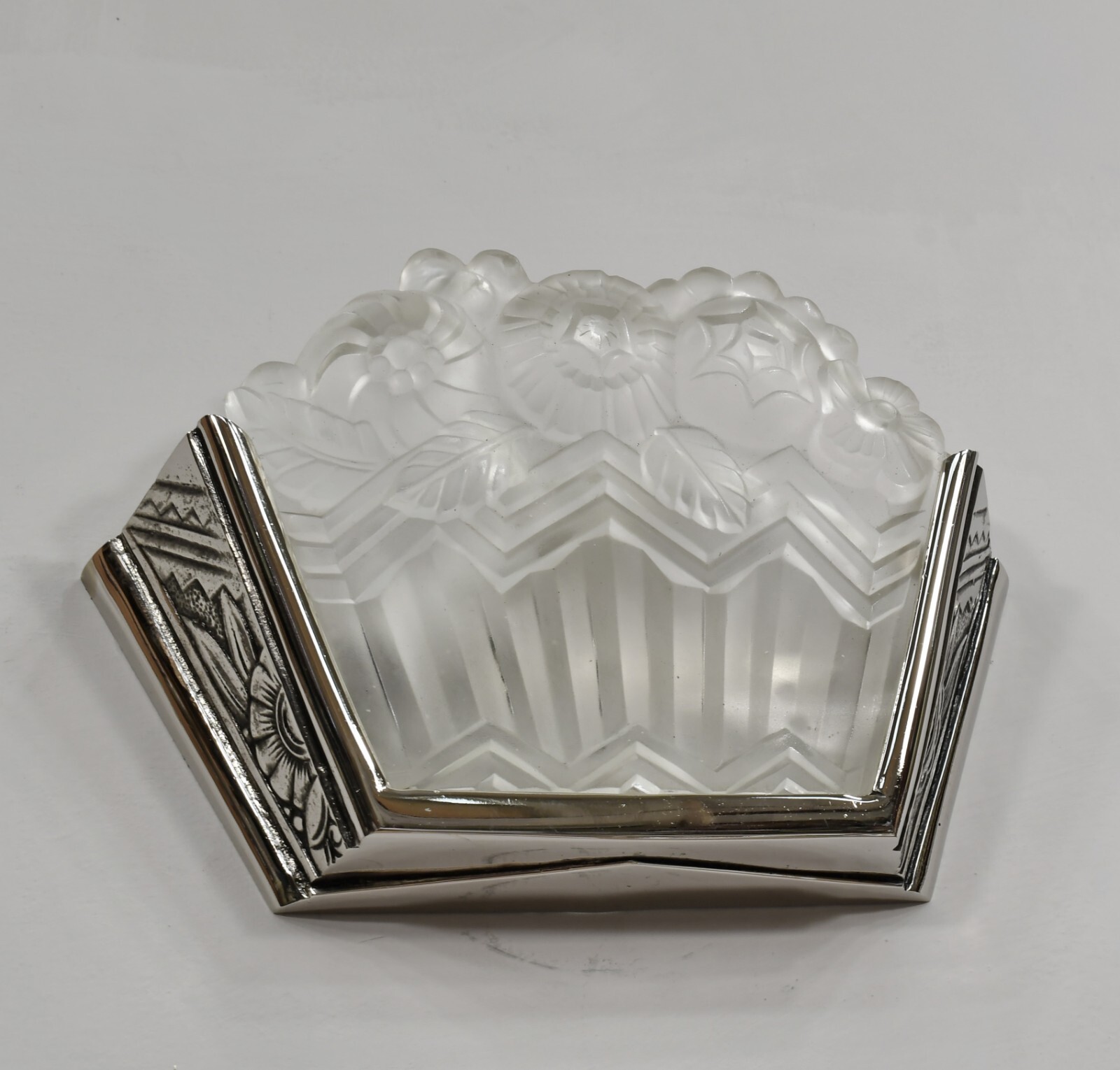 PAIR 1930 FRENCH ART DECO WALL SCONCES BY NOVERDY ….. lights muller era france