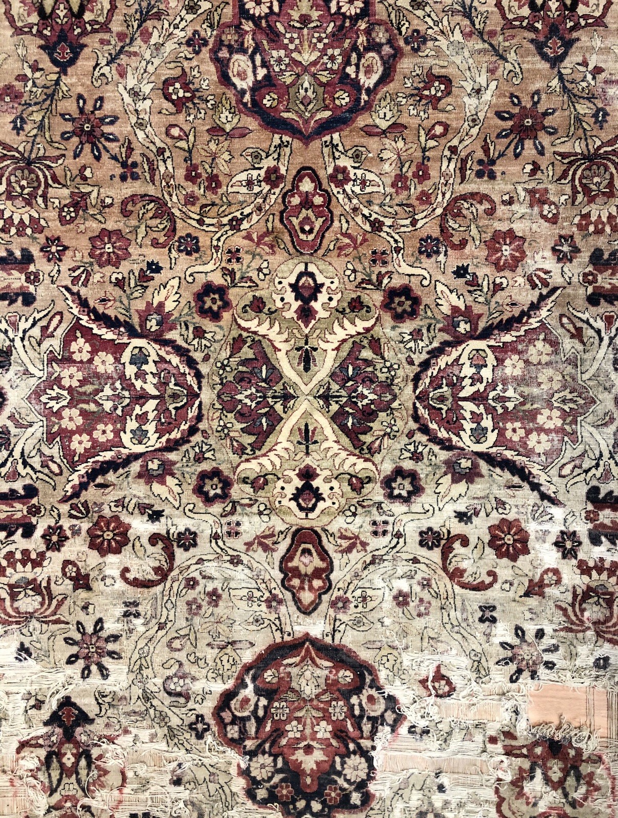 Fantastic Floral – 1880s Antique Oriental Rug – Handmade Carpet – 8.6 x 11.4 ft.