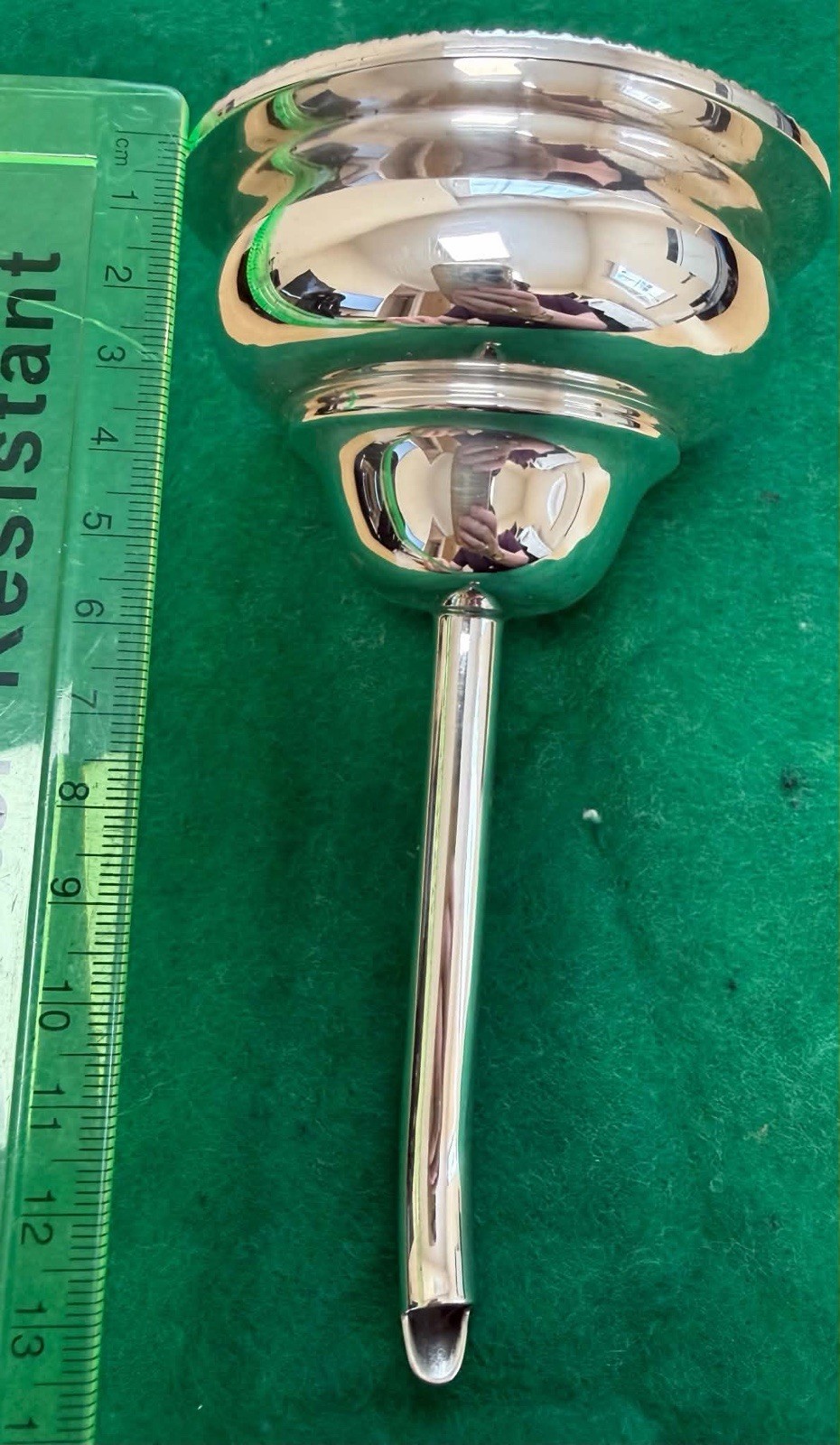 Antique Silver Plated Wine Funnel
