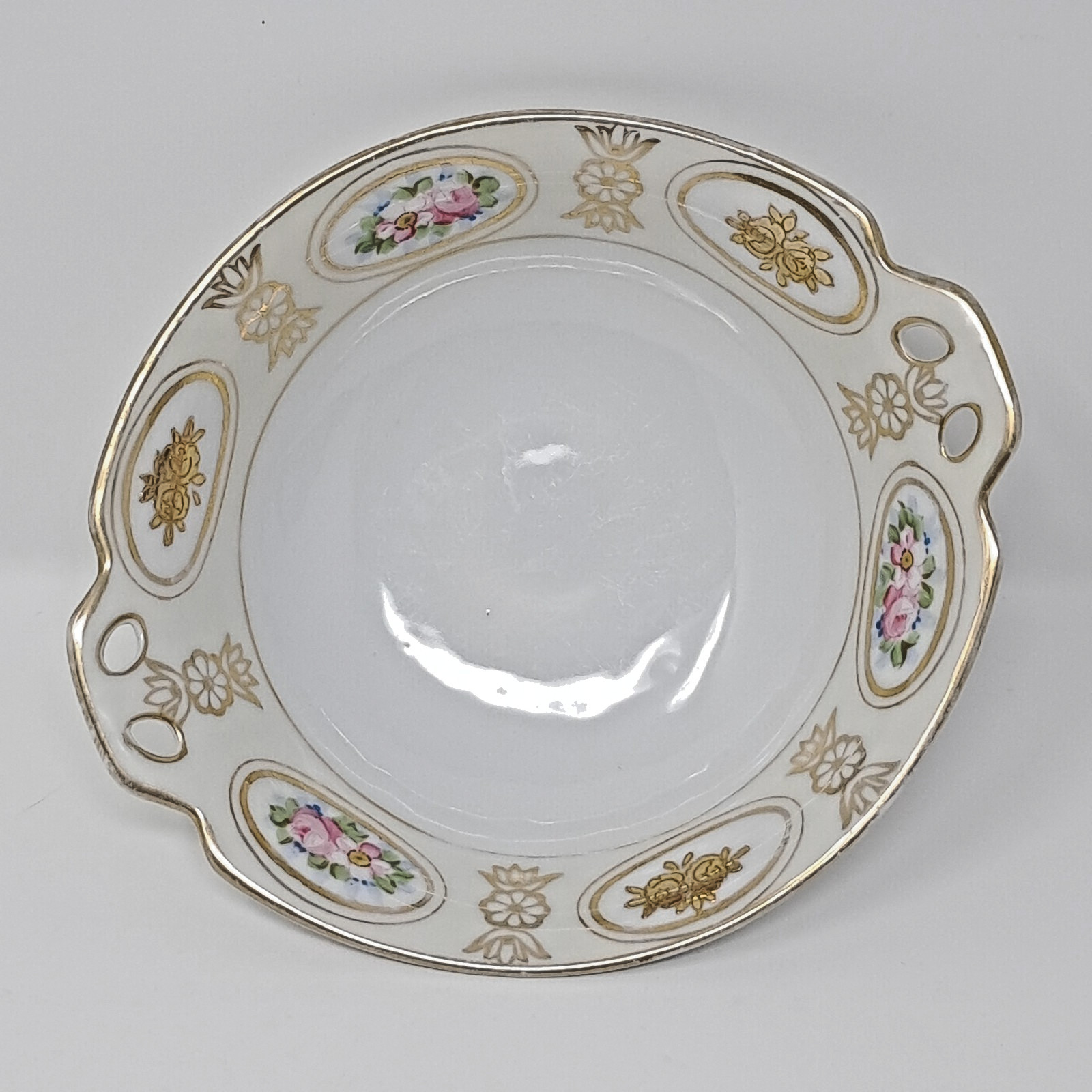 Morimura Hand Painted Nippon Porcelain Soup Bowl pre-1921 Japan antique