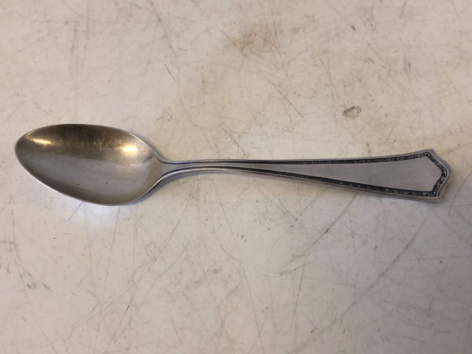 Vintage SSMC SAART Bros Sterling Sliver Teaspoon