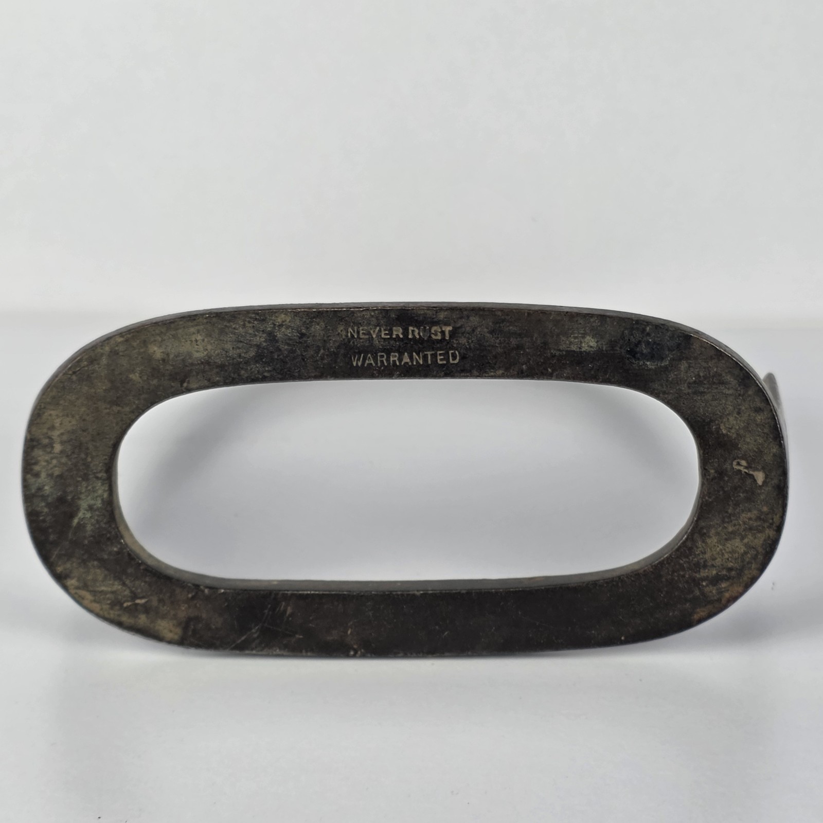 Never Rust Warranted Stirrup