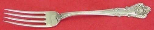 New Queens by Durgin Sterling Silver Regular Fork 7″ Flatware