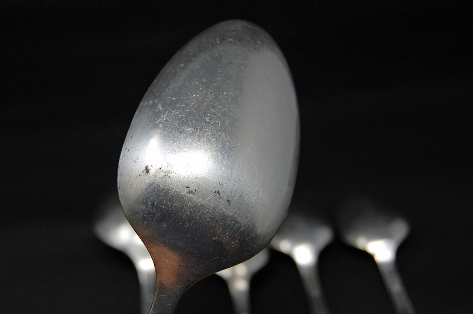 Oneida Community Plate Coronation Silver Plated 2 Serving Spoons 3 Teaspoons