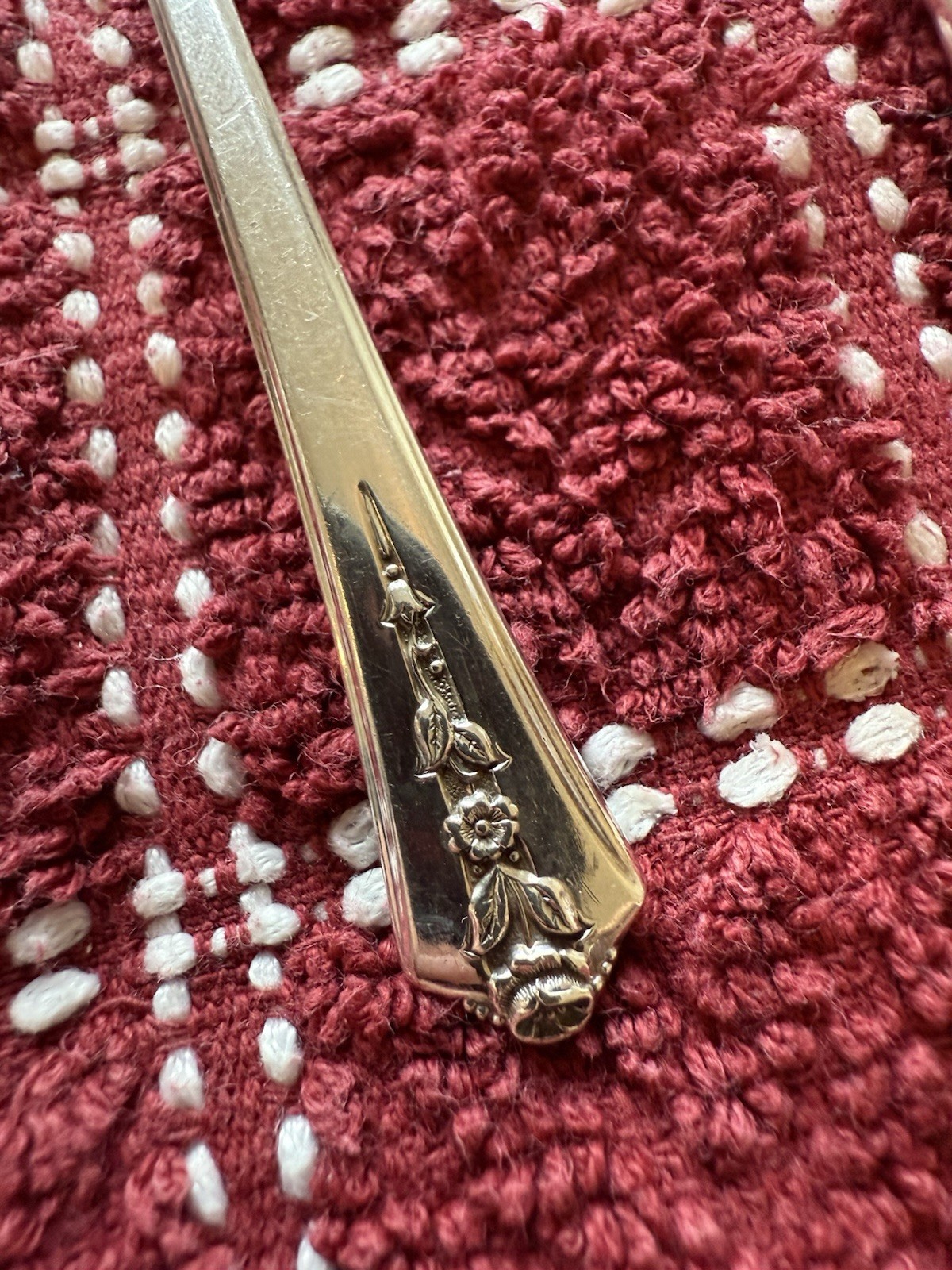 Holmes and Edwards Silverplate Spring Garden Youth Fork and Spoon