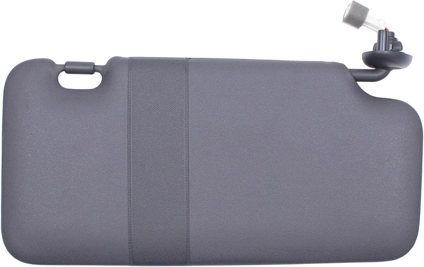 ApplianPar Dark Gray Left Driver Side Illuminated Sun Visor for HRV EX EX-L 2016