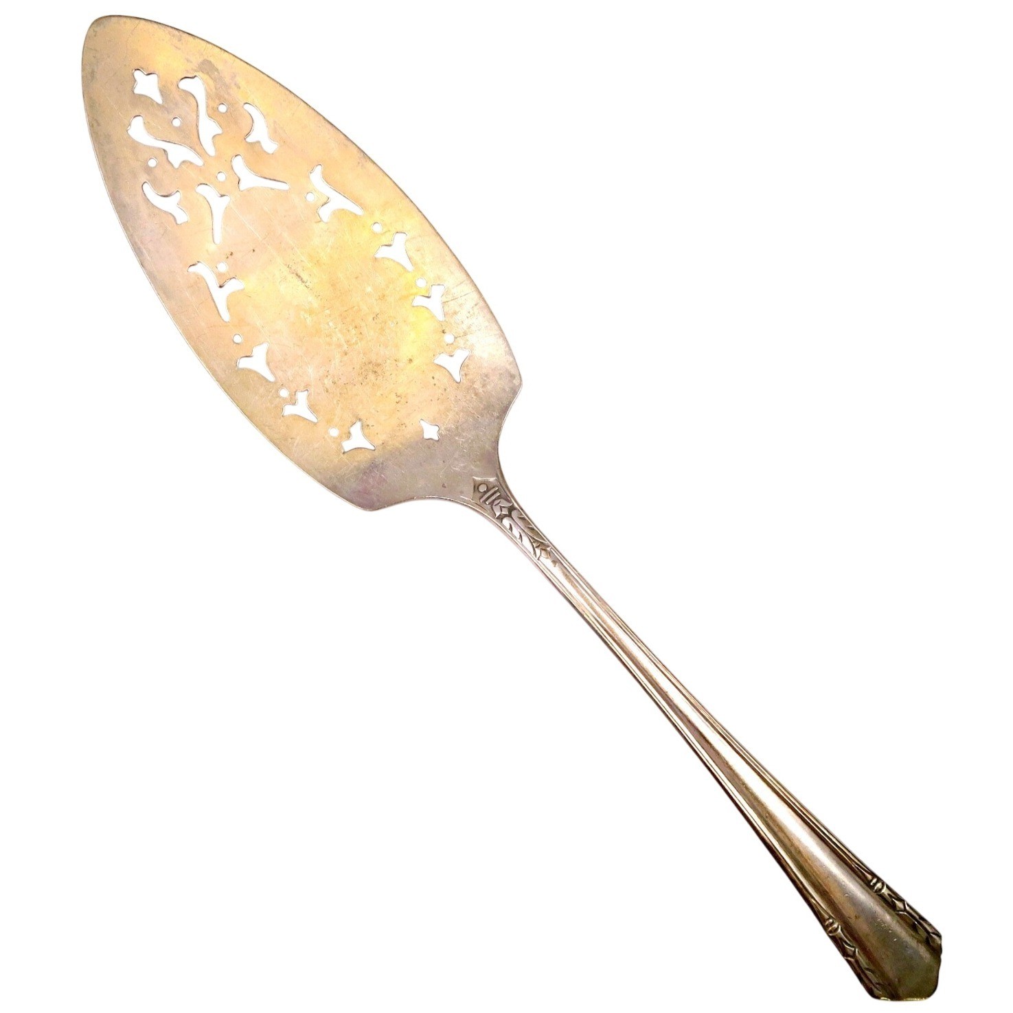 1937 Dorchester Plate Cake Server Wm. A. Rogers A1 Plus Oneida Art Deco