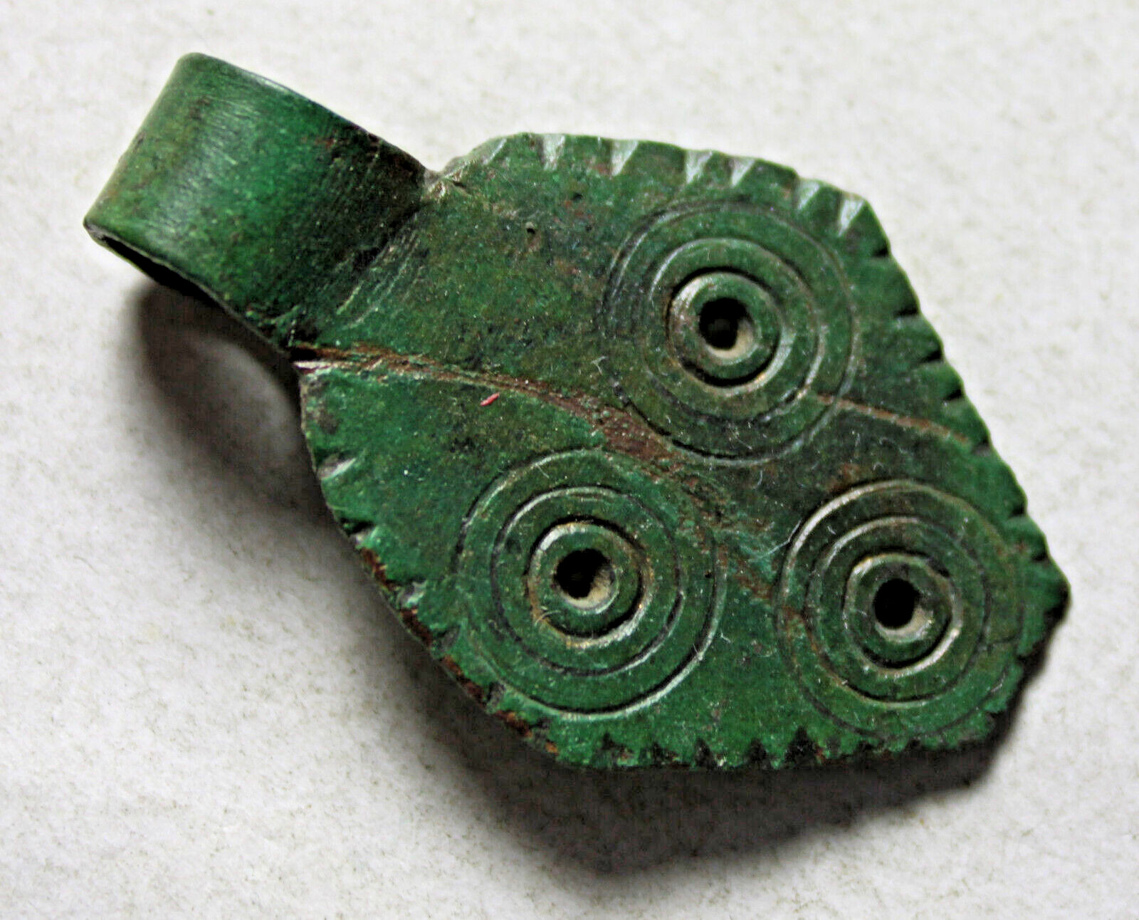 Rare Genuine Ancient Roman Greek fertility amulet pendant artifact intact 1 C BC
