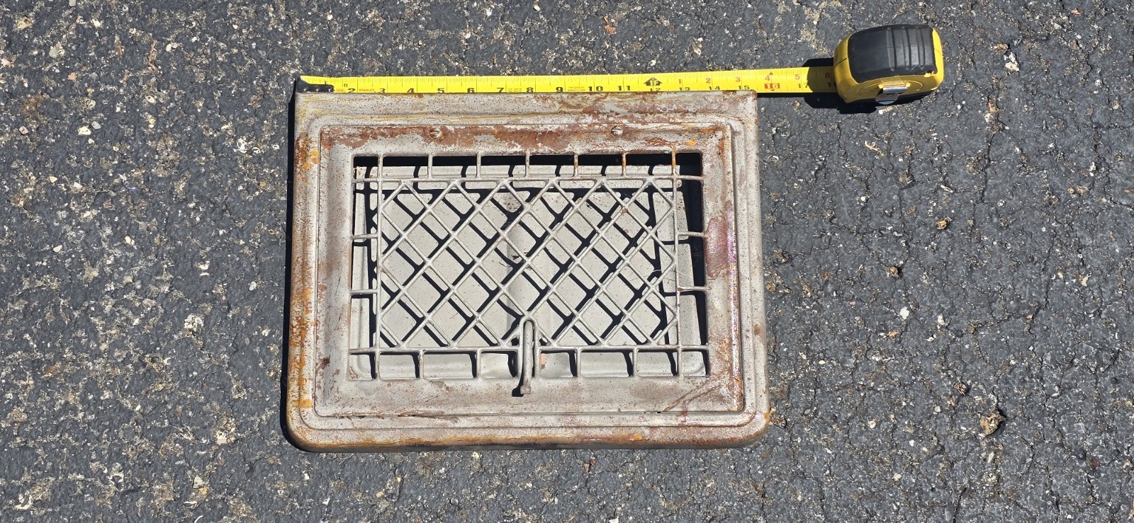 Antique Wall Heating Grate Register Return Vent 15 X 12