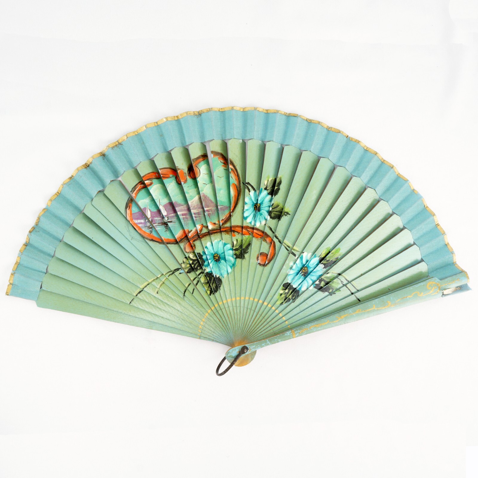 Victorian Aesthetic Movement Fan 19th Century