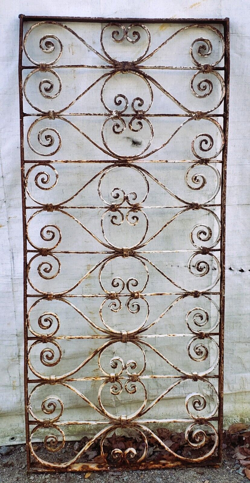 Ornate Wrought Iron Gate Panel 22 3/4″ Wide by 50 3/4″ Tall GA9607