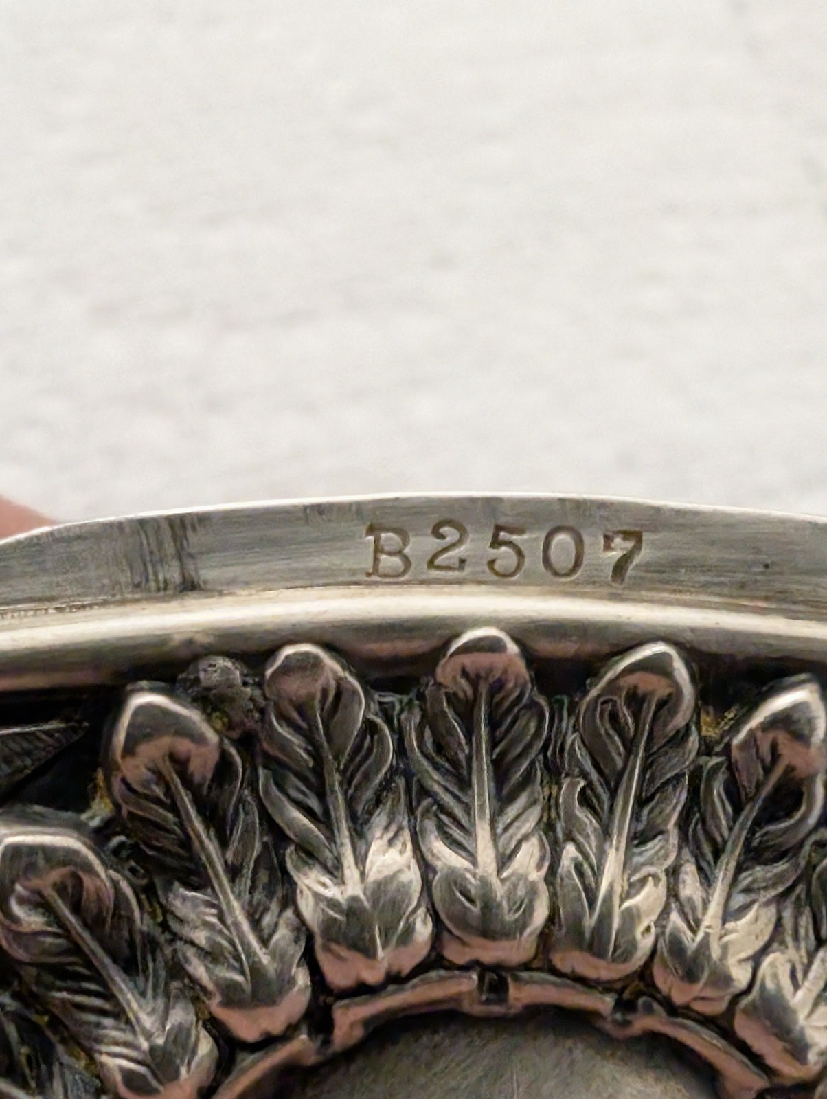 Gorham Sterling Silver Native American Match Safe/ Case