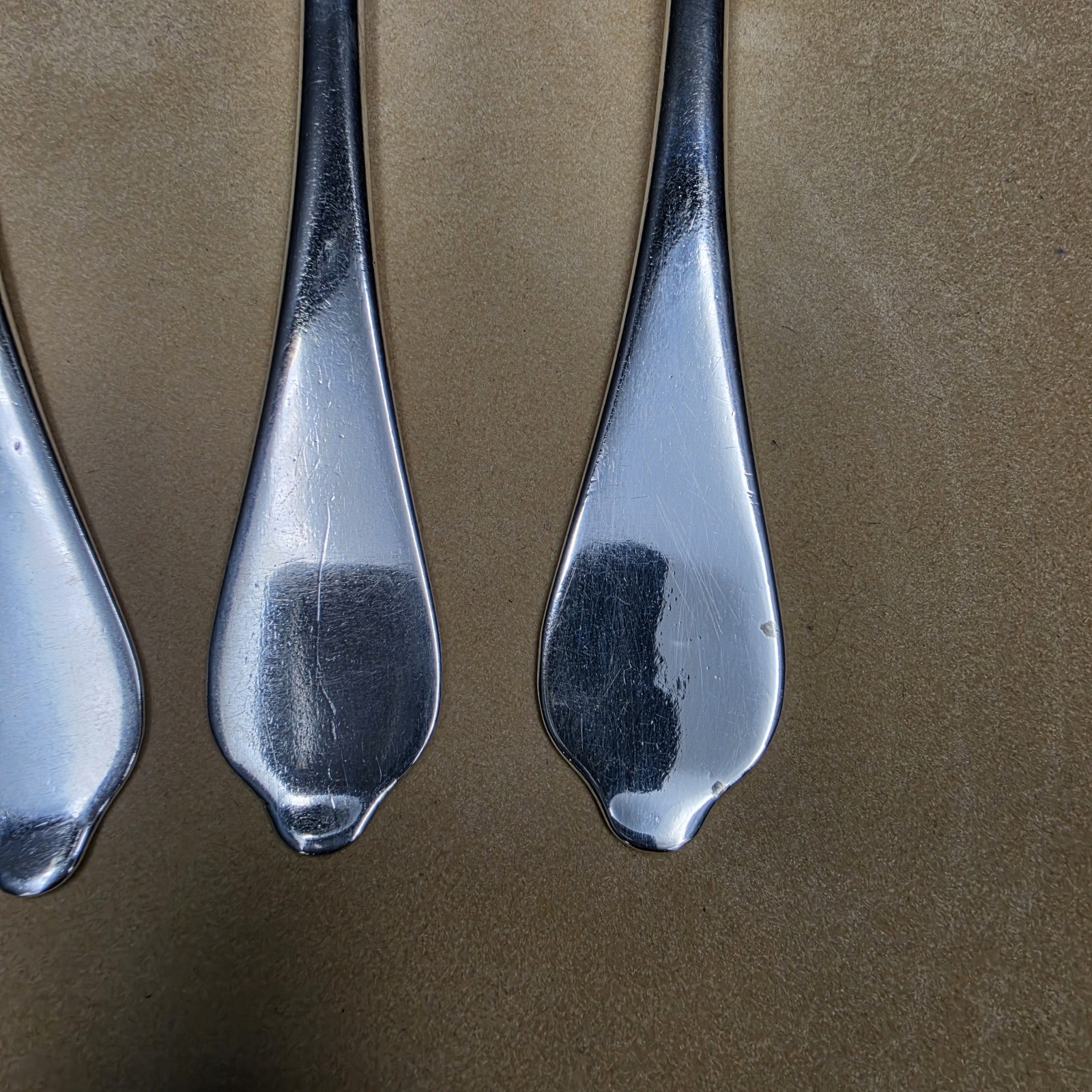Rare 18th Century Solid Silver 5 Forks Suite, Samuel Hitchcock 1713/1719