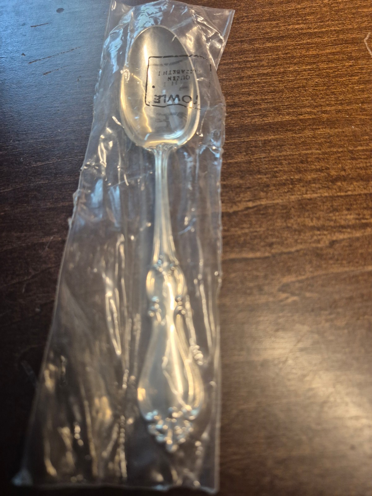 NEW–NEVER USED! Queen Elizabeth I by Towle Sterling Silver Tea Spoon, 6 “