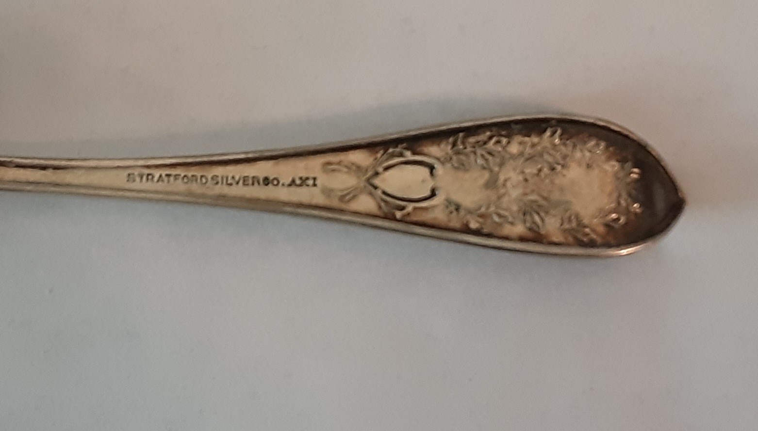 Stratford Silver Co. AXI Yorktown Pattern 6 Inch Tea Spoon