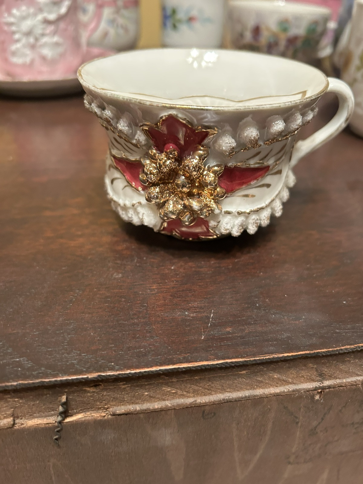 mustache cup