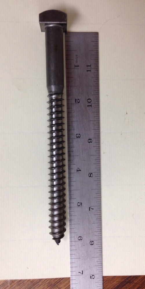 (50) 1/2 x 6 Square Head Lag Bolt Screw Antique (3/4″ Square head) 1/2″x6″ .50×6