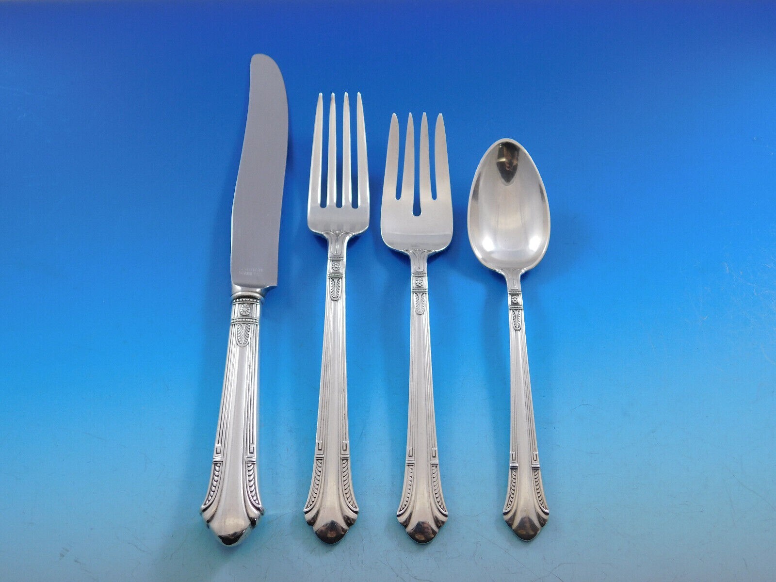 Shamrock V by Gorham Sterling Silver Regular Size Place Setting(s) 4-Piece