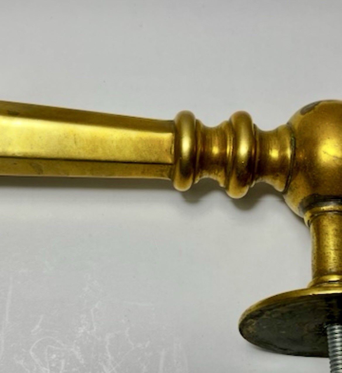 Vintage Solid Brass Front Door Handle Door Pull Traditional Classic 13.5” Long
