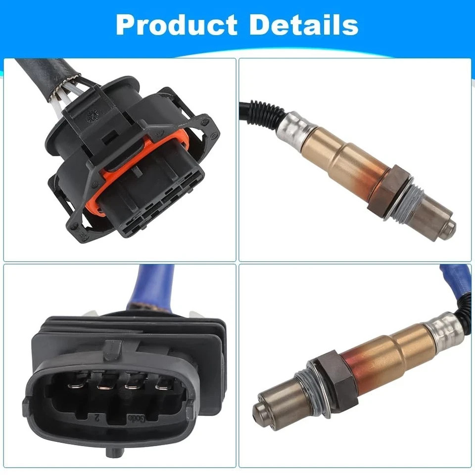 2PCS O2 Oxygen Sensor Replacement for 2013-2021 Buick Encore 1.4L, 2012-2020 Che