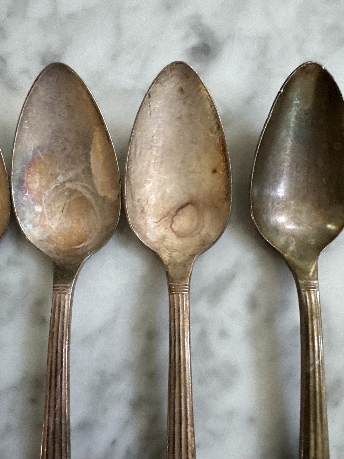 Oneida Community CORONATION Teaspoons Spoons Silverplate Set Of 6