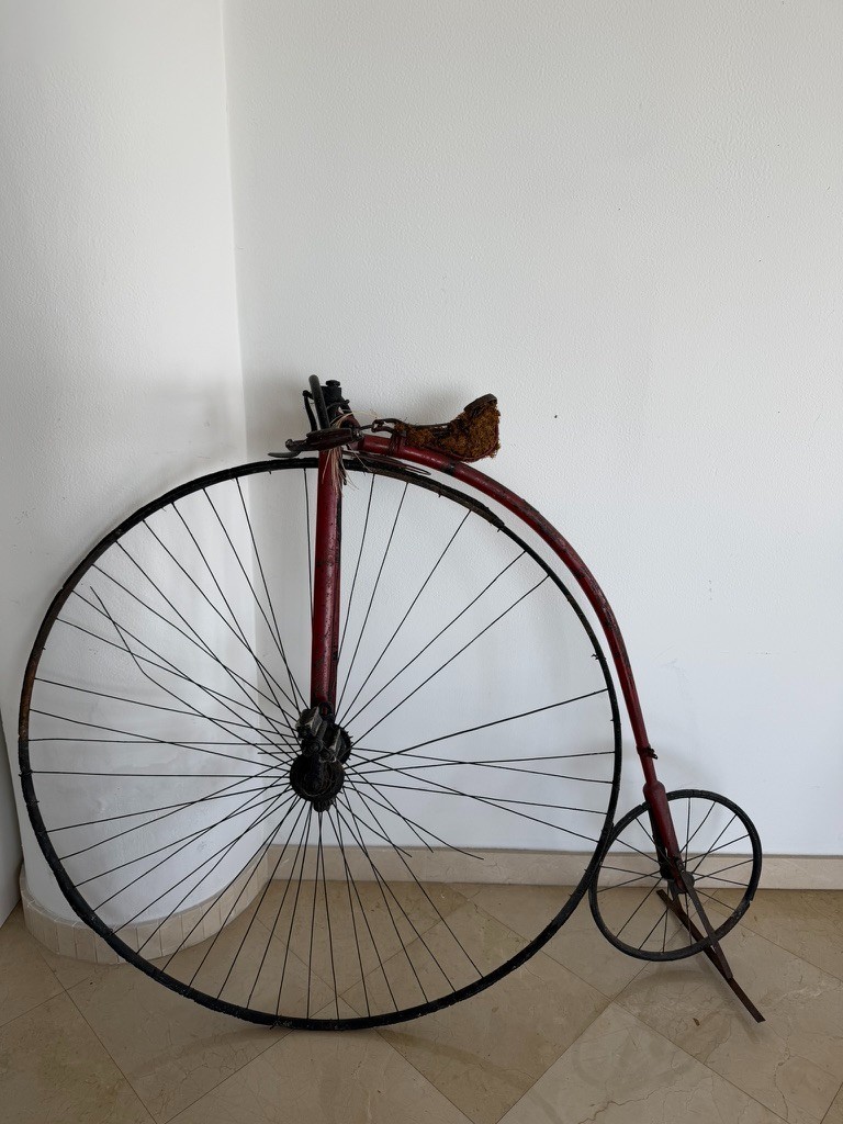 Penny Farthing Antique Bicycle 1869 – 50″ high – Pope Manufacturing