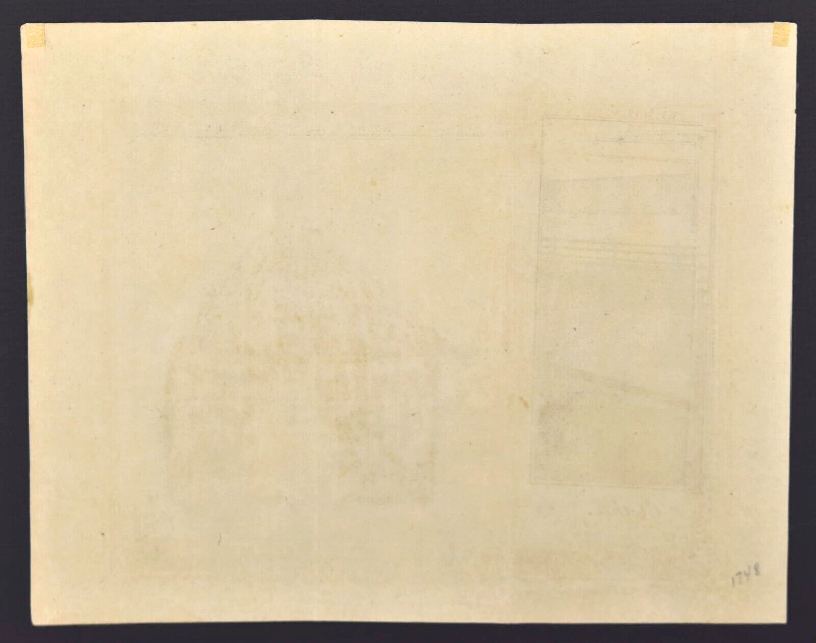 Textile Mill Manufacturing Illustration Plate Wood Block Engraving. c.1748
