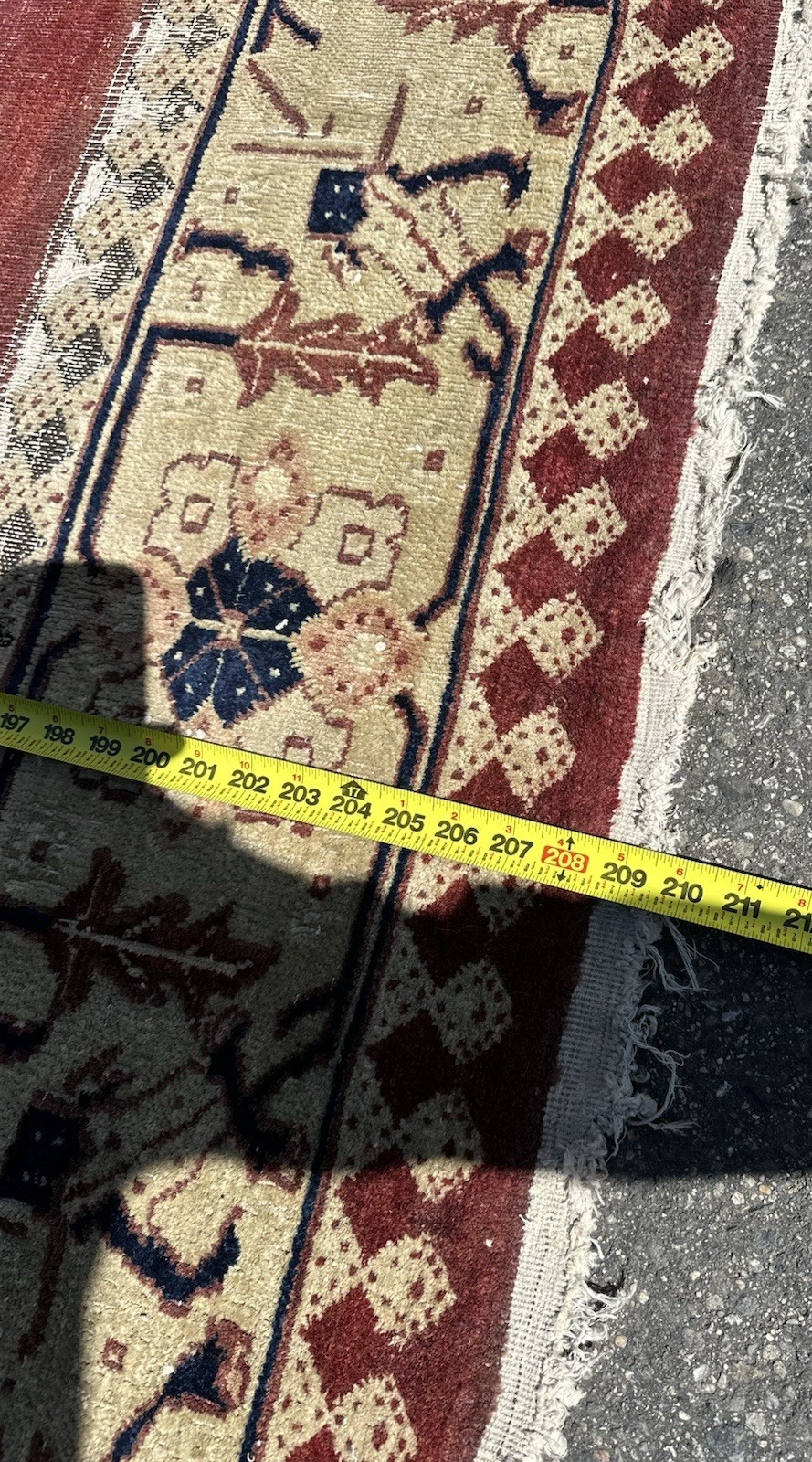 Auth: 19th C Antique Agra Rug Elegant Unique Sophisticated Decor Brick 12×17