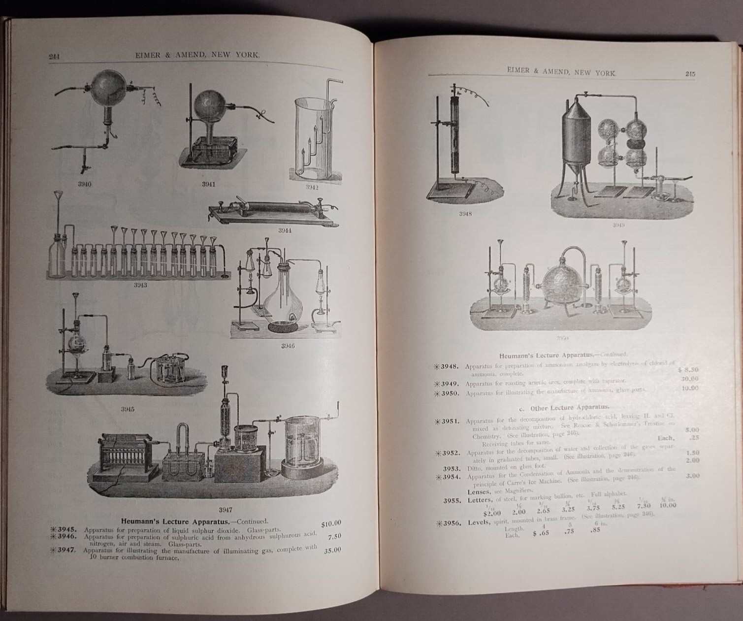 1910 Eimer & Amend Laboratory Apparatus Chemical Assay Supplies Catalog S-12