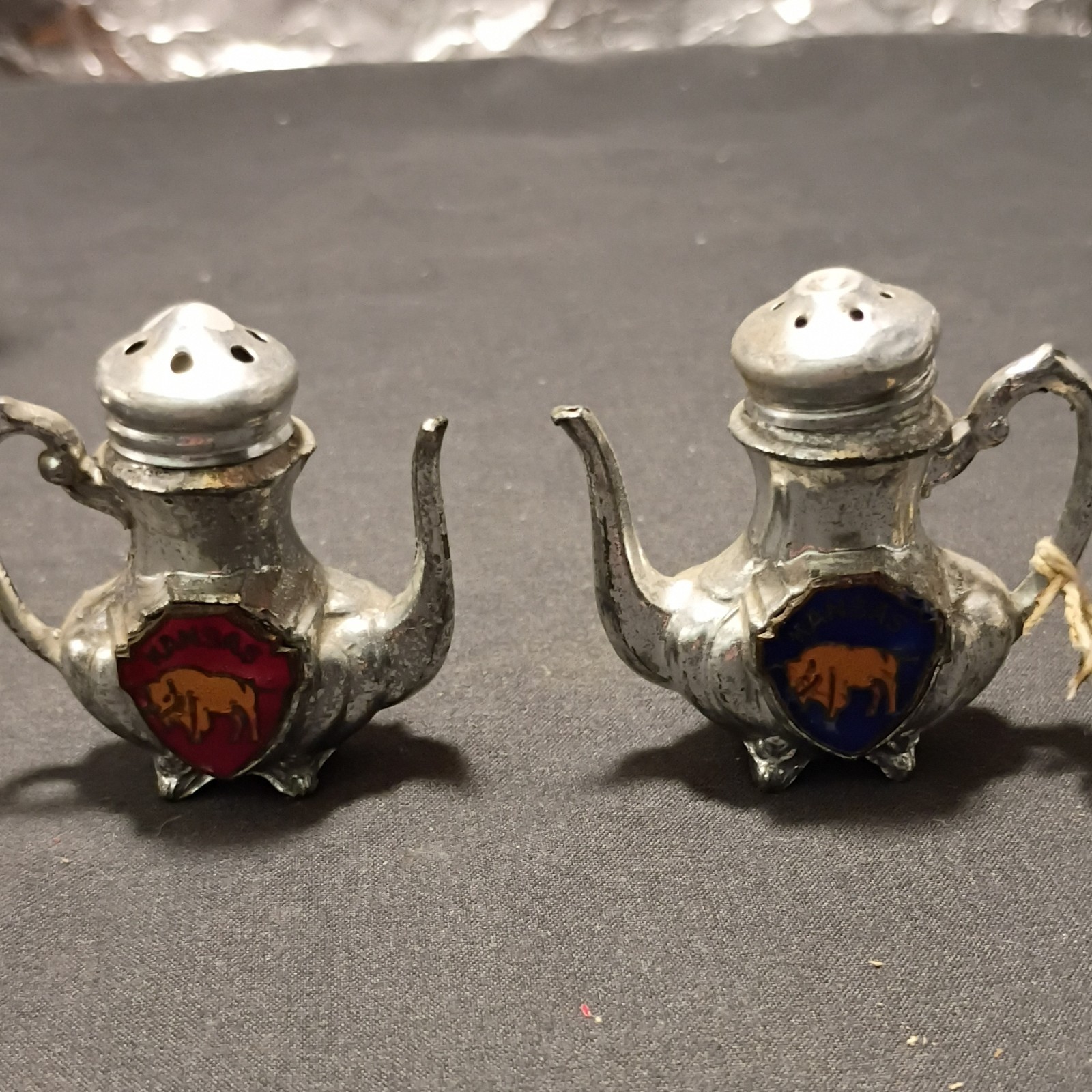 Stevens & Curtiss Co Farberware Silverplate Mixed Lot Mug Creamer Shakers