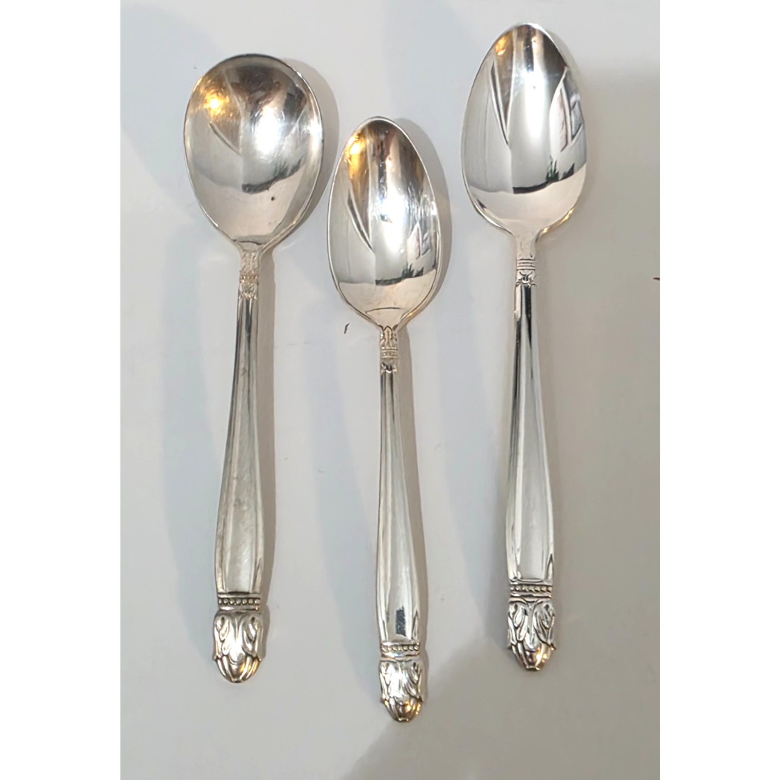 Holmes & Edwards Danish Princess International Deep Silver 1938 3 Spoons