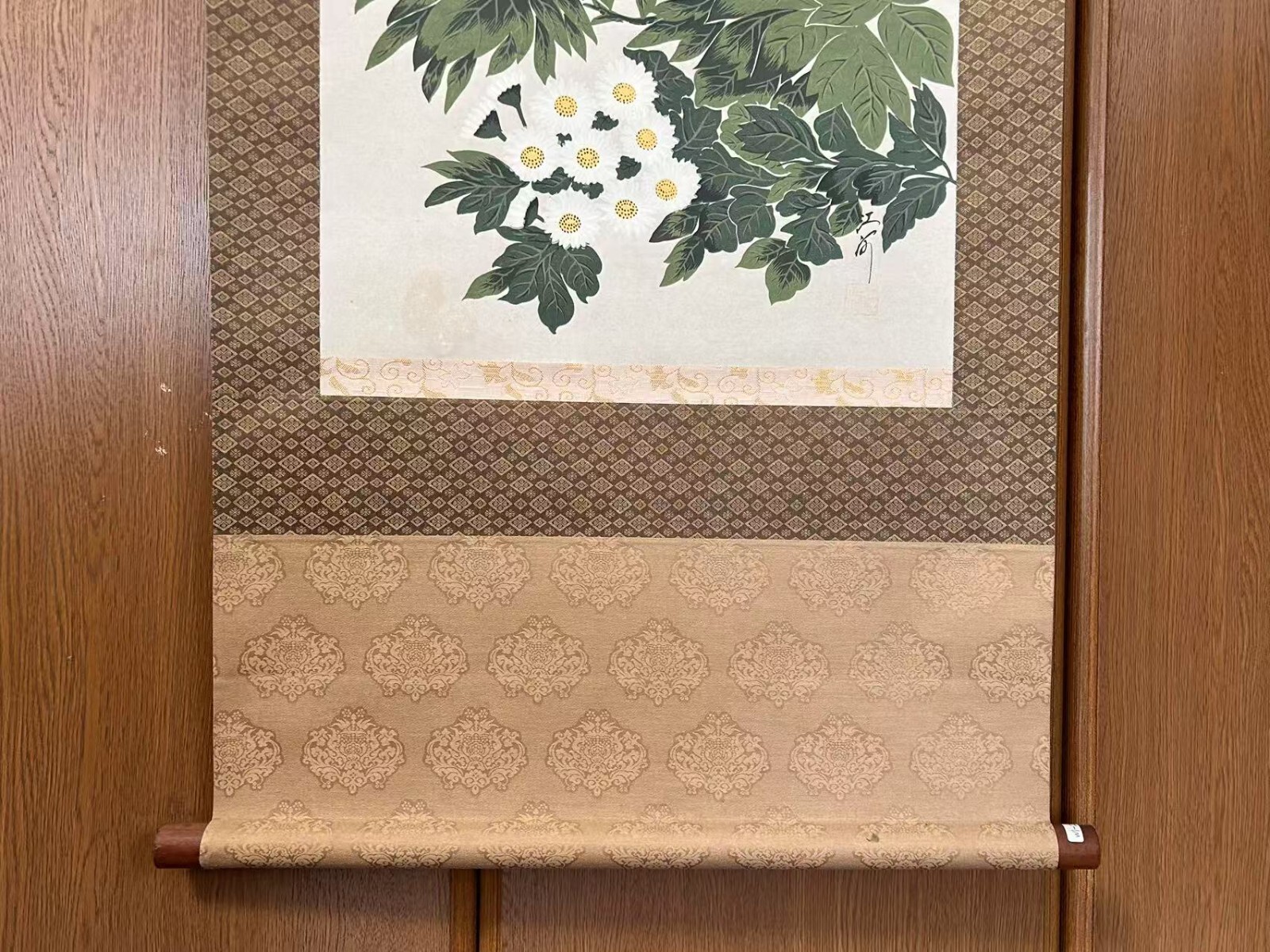 Japanese hanging scroll，Print Matter,Early Showa period#Z1768