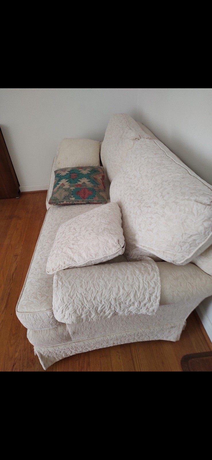 1970’s Sofa Mid Century Modern Howard Parlor Brand Furniture Rare