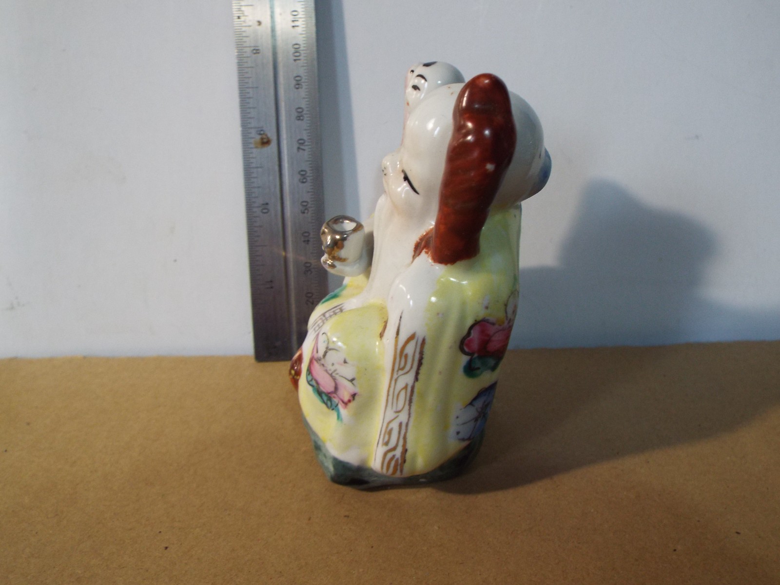 Buddha Statue-Ceramic. 8.5cm #1