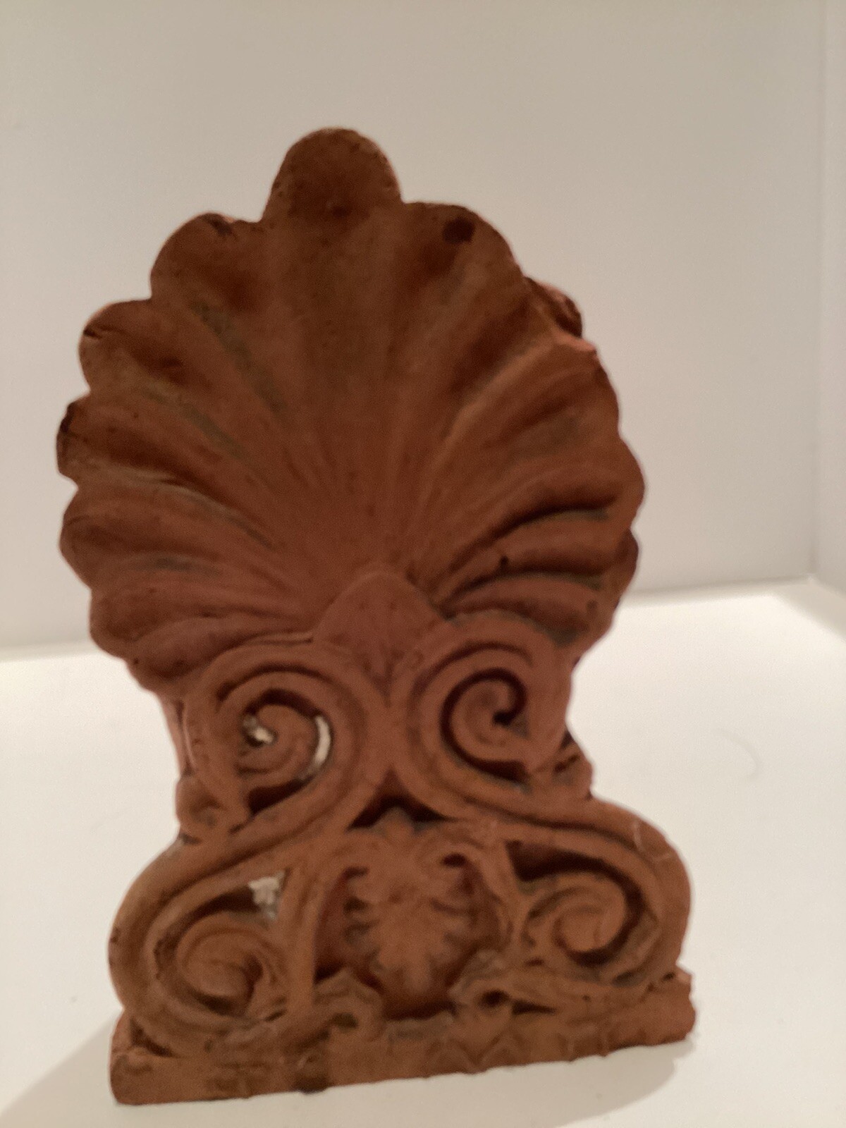 Greek Roof Tile Akrokeramo Large Anthemion Design Architectural