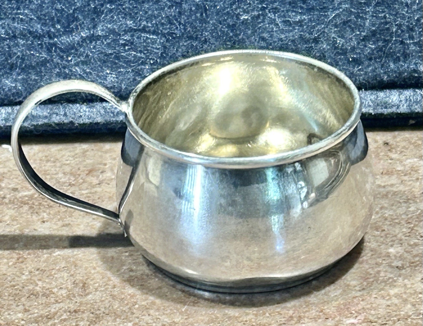 Vintage Webster Sterling Silver Child’s Baby Cup 4700 28.23 Grams