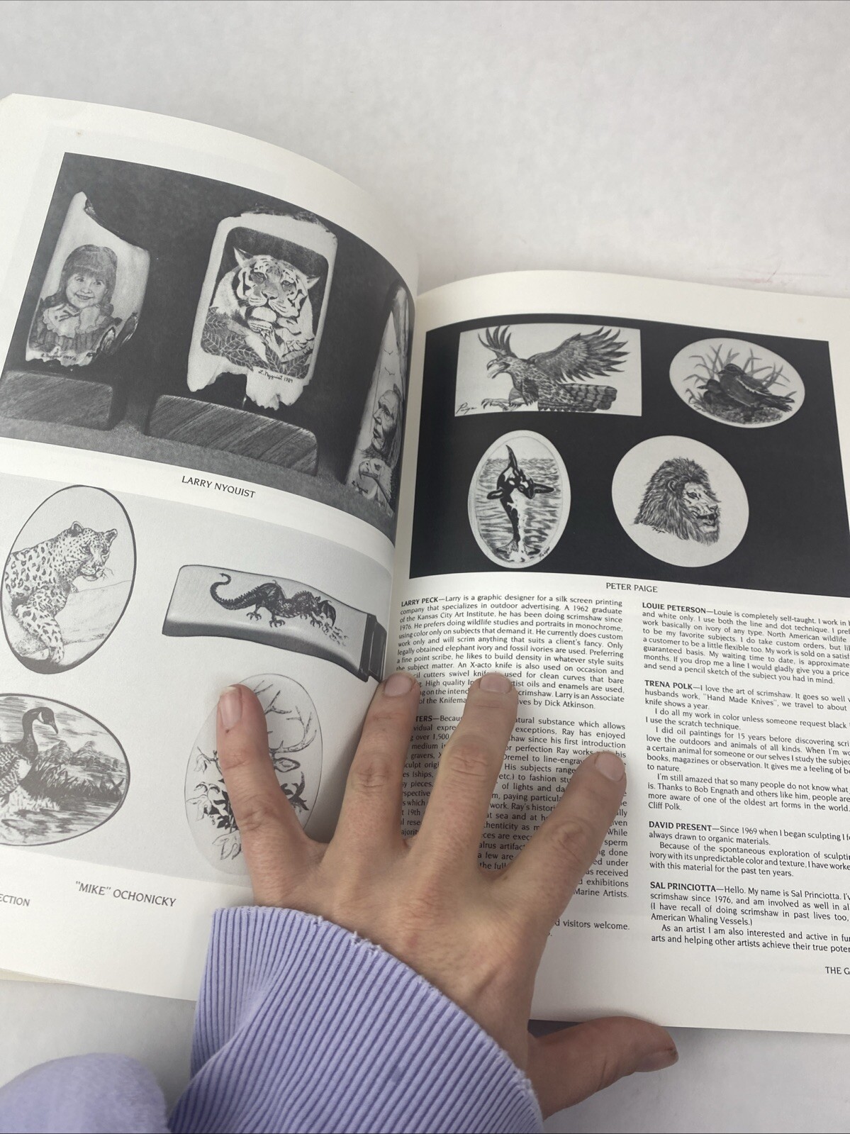 The Second Scrimshaw Connection by Bob Engnath 1985 carving Reference Book