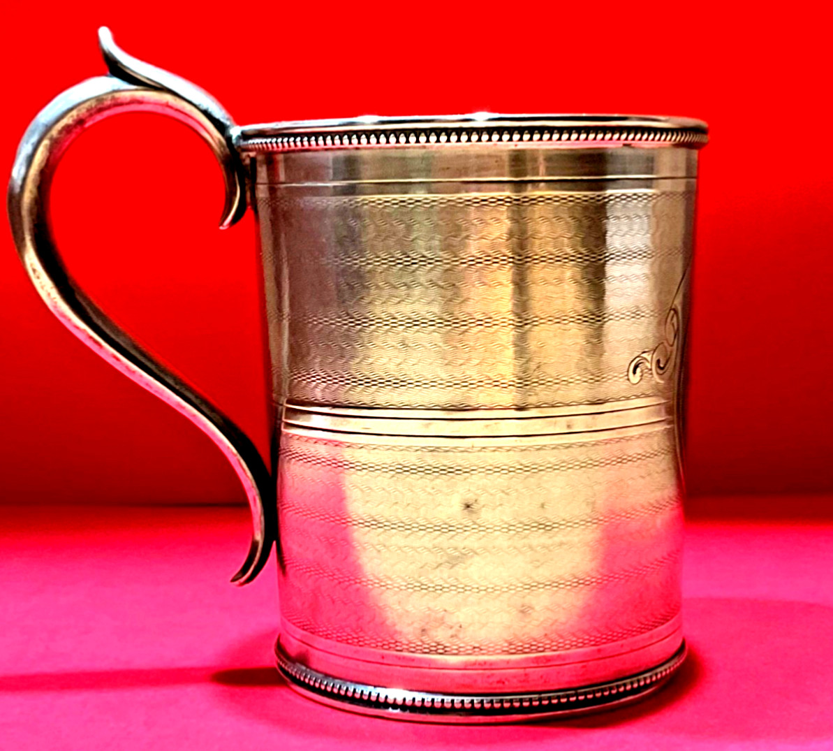 1856-1860 Gorham Coin Silver Cup