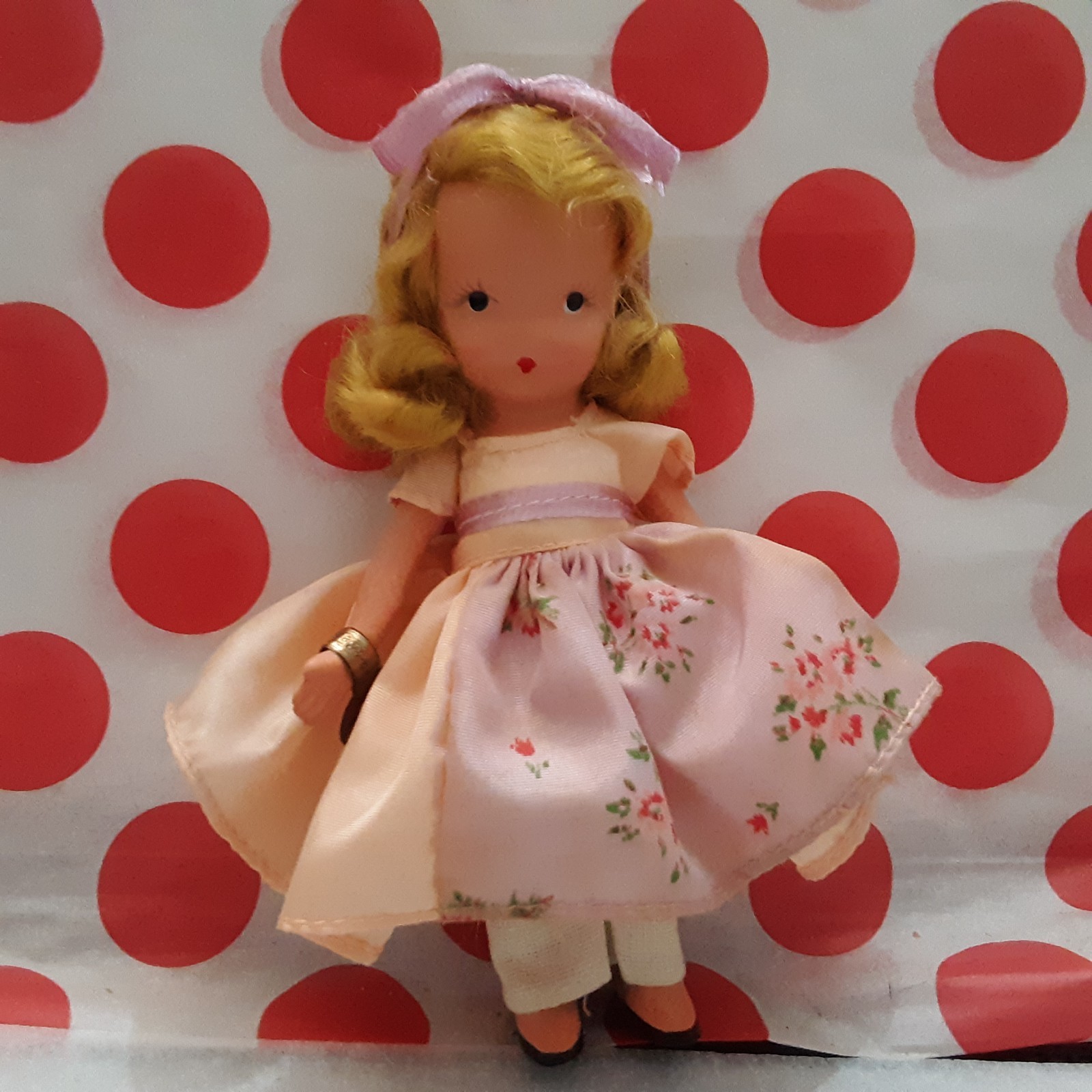 Nancy Ann Storybook Doll Bisque 124 Pretty as a Picture (5.8) Tag Box