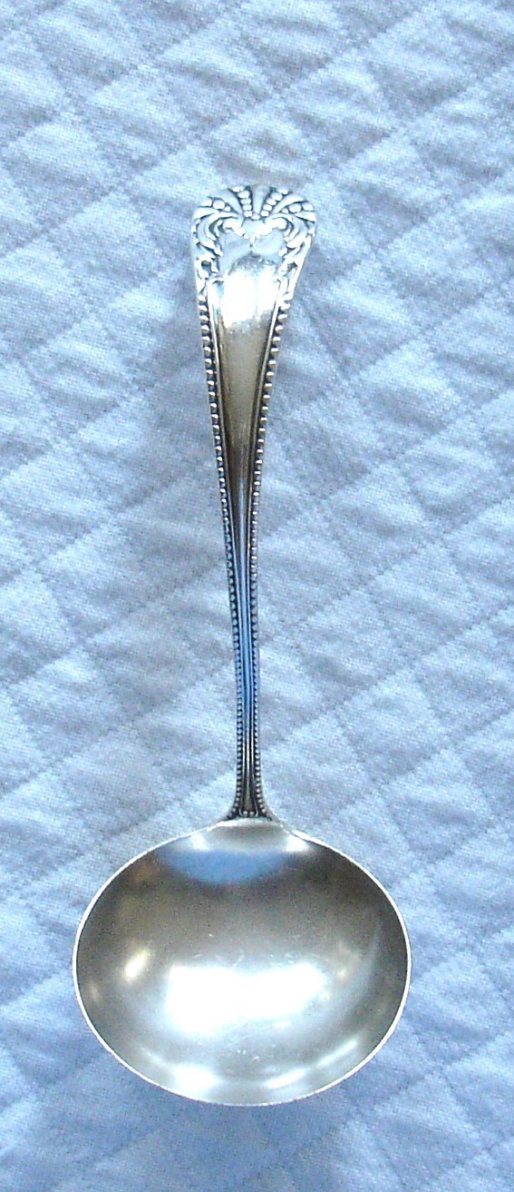 Small Spoon Silver Plate Serving Ladel