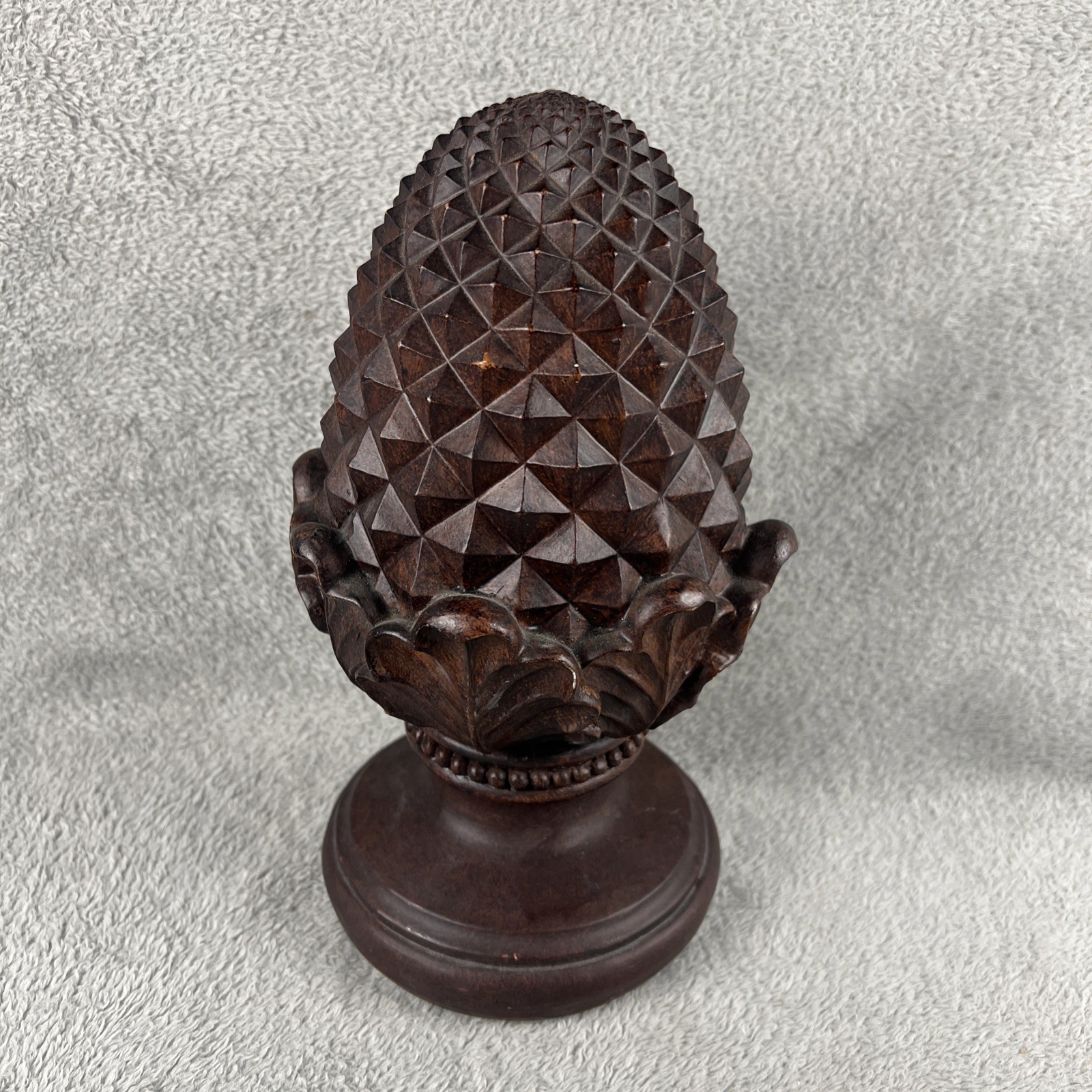 Decorative Pineapple Finial Detailed – Read Description