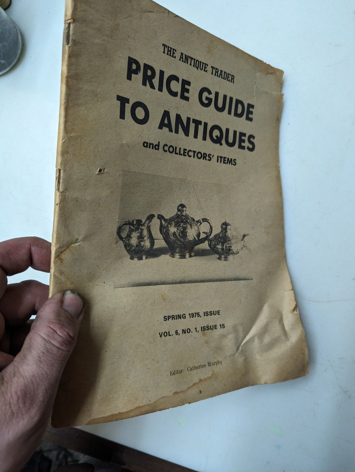 Vintage Antique Trader Price Guide Spring 1975 Vol 6. No. 1 Issue 15 ORIGINAL