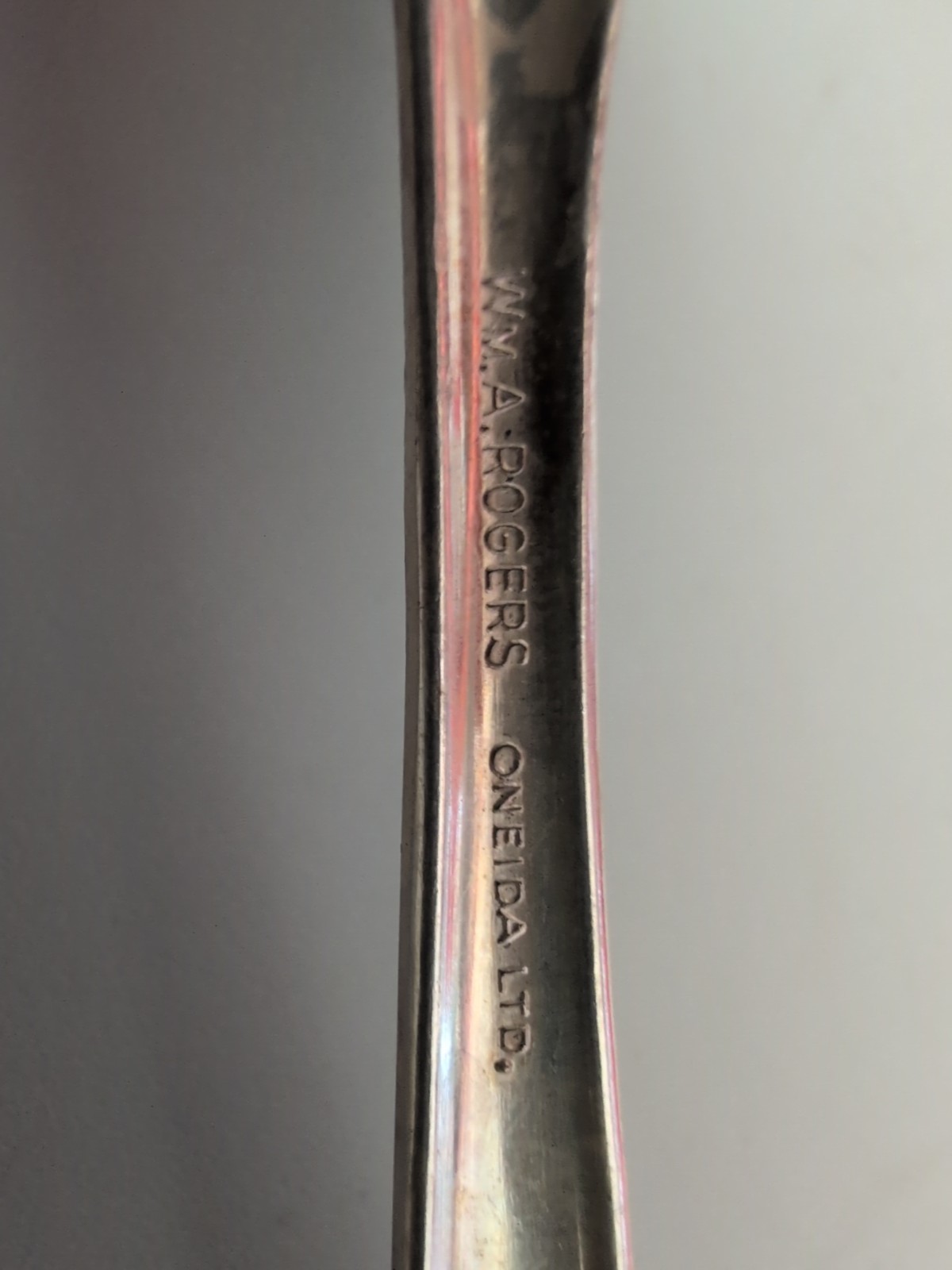 Wm A Rogers Oneida LTD Soup/Ladle Spoon (Listing #276)