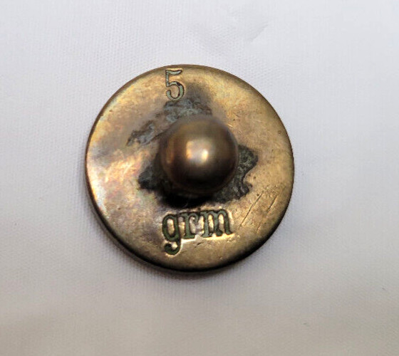 Vintage Lot of 8 Solid Brass Scale Weights 5g 10g 20g 50g 100g 200g 500g