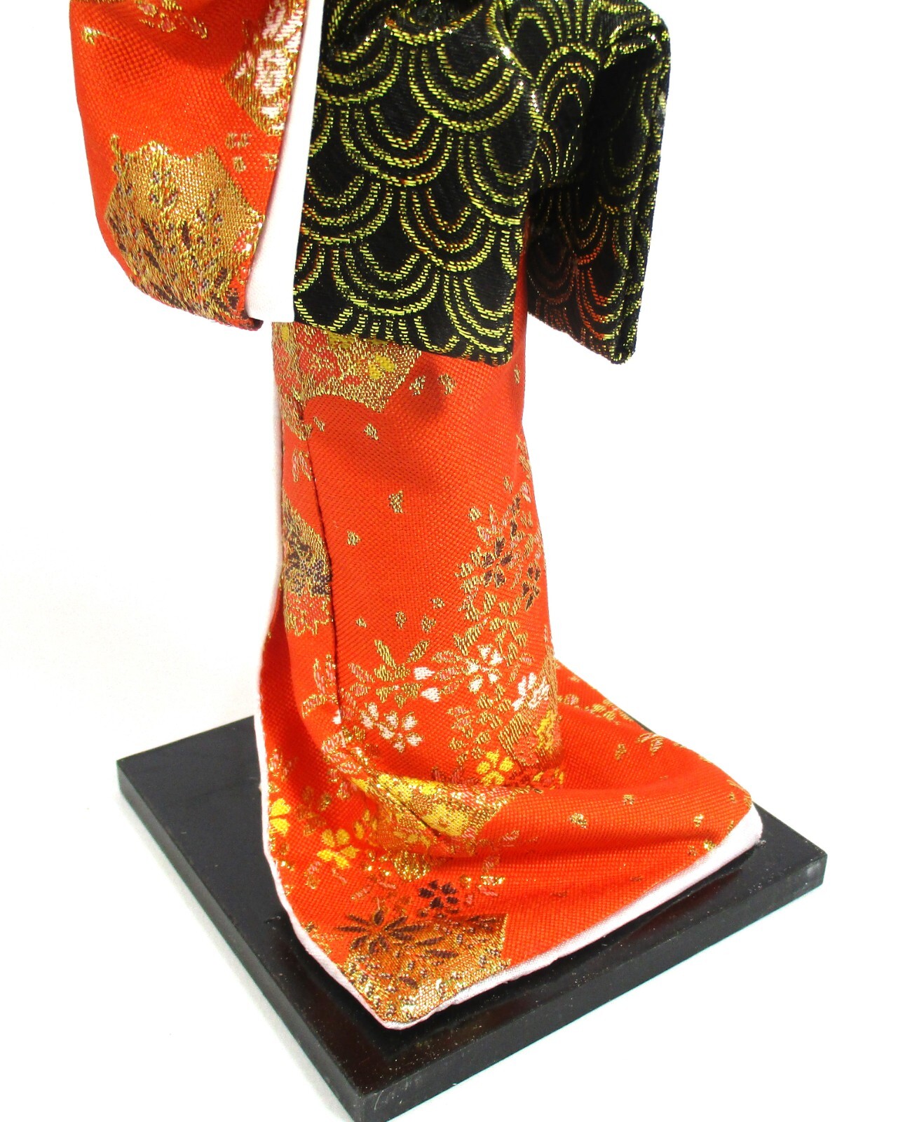 Vintage Zhong Yi Fang Japanese Geisha Doll with Parasol 33cm in Original Box