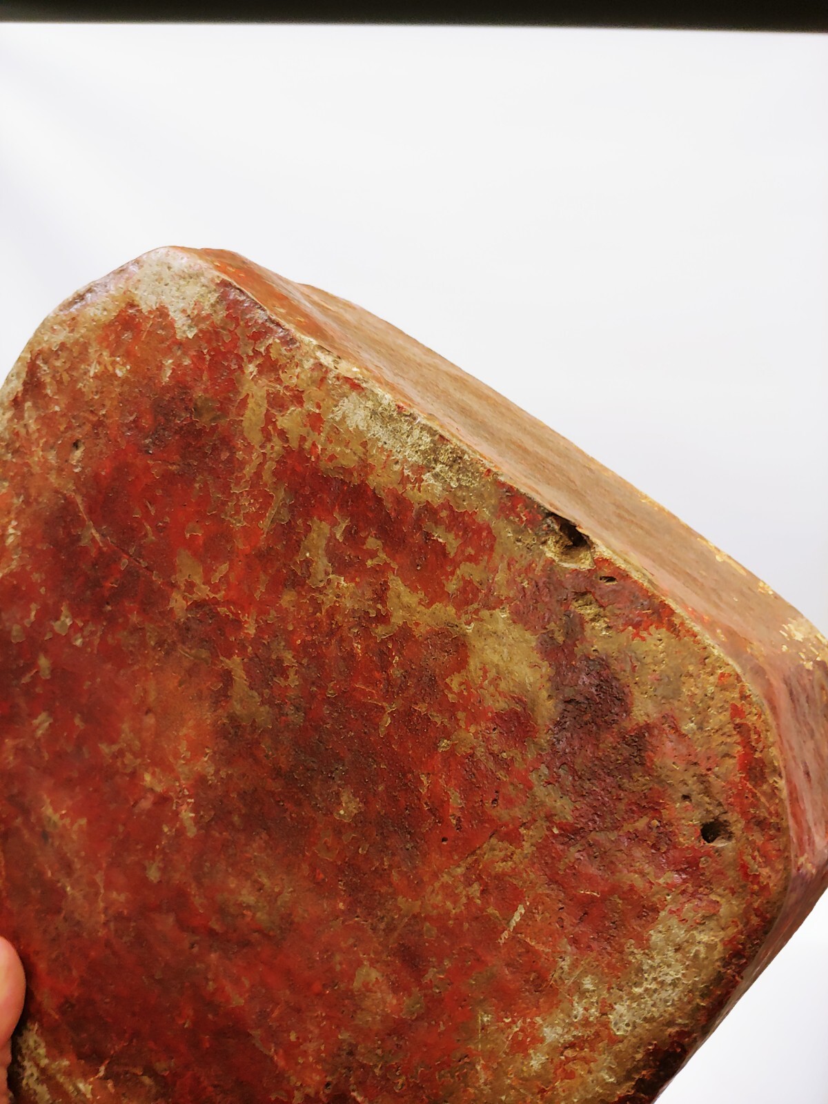 Antique Oriental Top Hat Keepsake Box – Paper Mache / Clay / Plaster Composition
